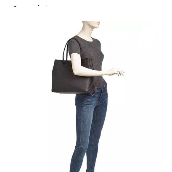 Marc Jacobs logo east/west leather tote - Picture 5 of 10